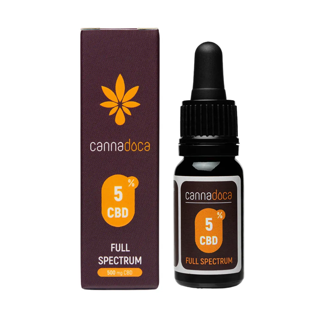 Olaj Cannadoca 5% 10 ml