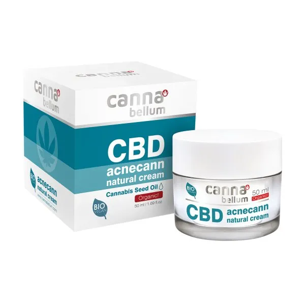 Cannabellum CBD acnecann természetes krém, 50 ml