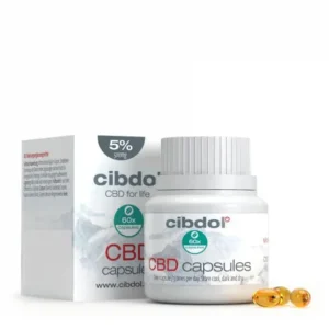 Cibdol CBD lágy kapszulák (lozengerek) 5%