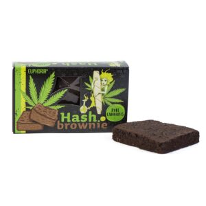 Euphoria Hash Brownie kannabisszal – Tiszta Kannabisz