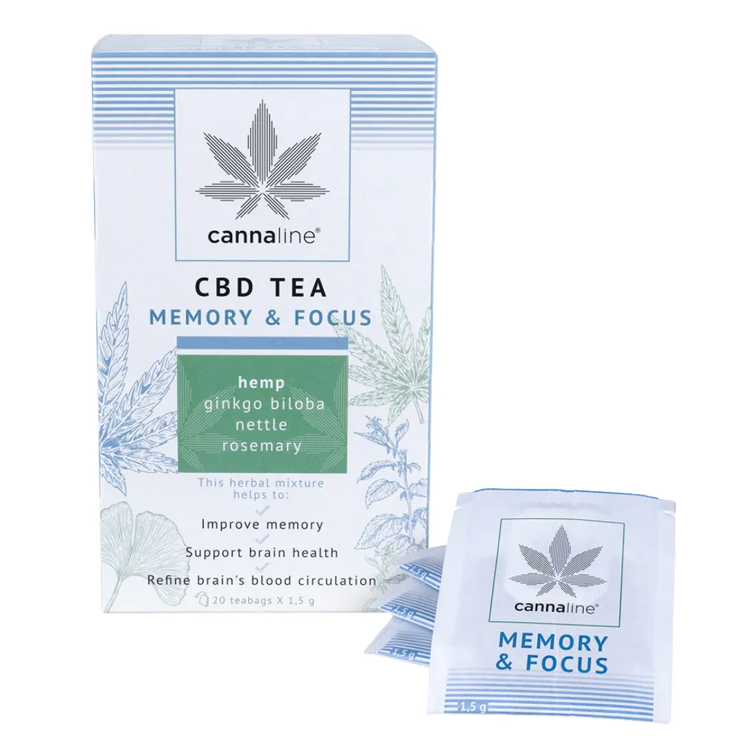 Cannaline CBD tea – memória és koncentráció