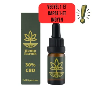 CBD olaj Hemp Farms CBD olaj 30% 10mL Full Spectrum