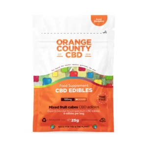 Orange County CBD kockák 100 mg CBD, 6 db, 25 g