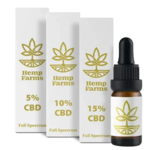 CBD olaj Hemp Farms CBD olaj promóció 5%+10%+15% Teljes spektrumú, állatok számára