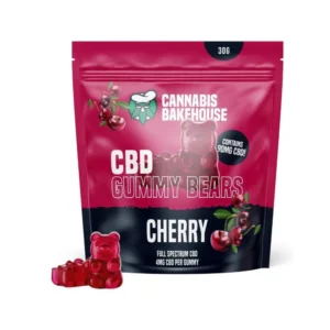 Cannabis Bakehouse CBD Gummy Bears – Cseresznye