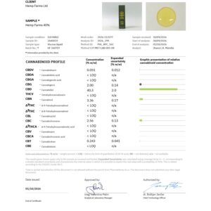 CBD olaj Hemp Farms CBD olaj 40% 10ml. Full Spectrum